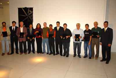 Homenageados do Hall do Esporte RENDOR