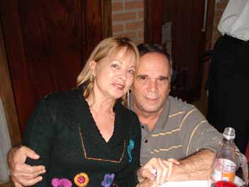 Carlos Ribas e esposa