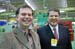 Reencontro do ex socios Paulo Pinese e Alexandre Danelli hoje vice prefeito